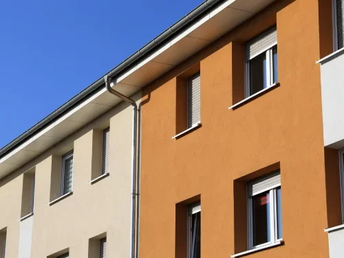 Finition peinture façade